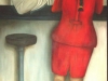 Von Mensch zu Mensch I, 80x150 cm Oel